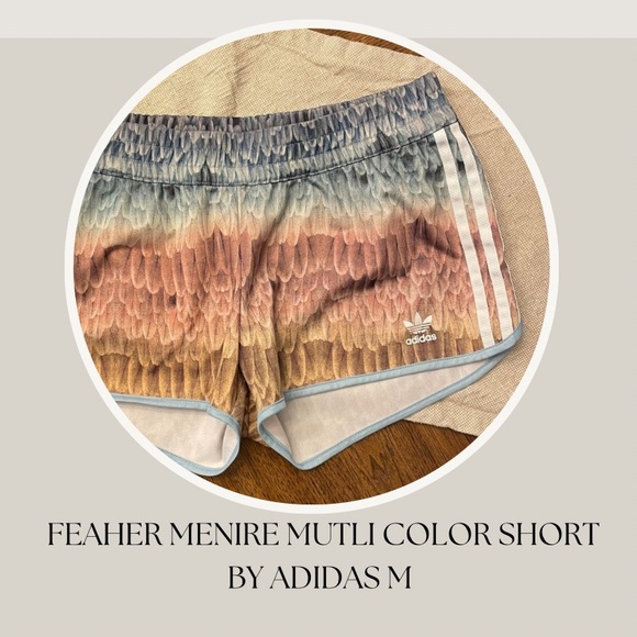 FEATHER MENIRE MUTLI COLOR SHORT BY ADIDAS M - Picture 1 of 5
